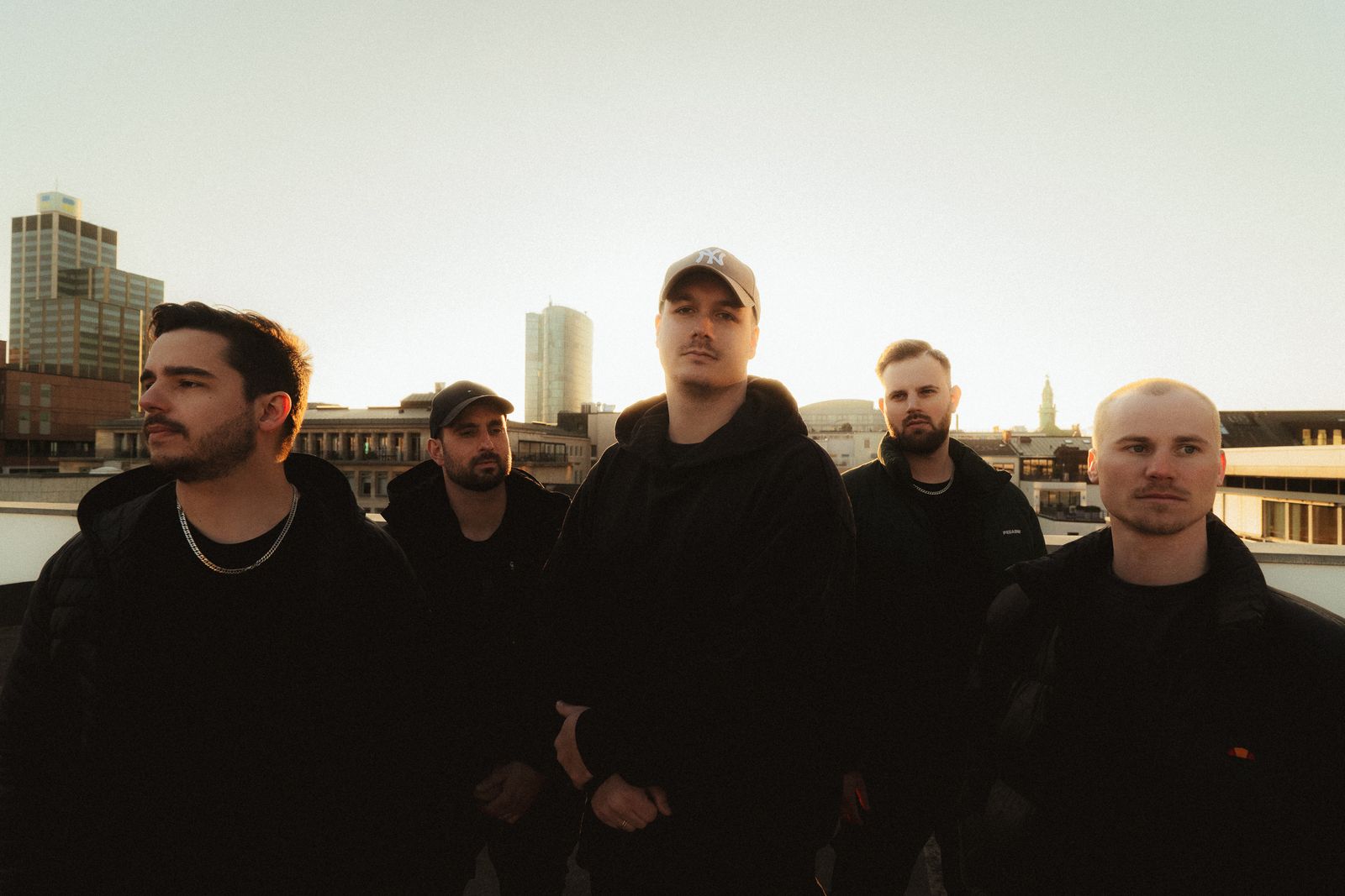Never Back Down, modern metalcore band from Krefeld, Germany, press photo